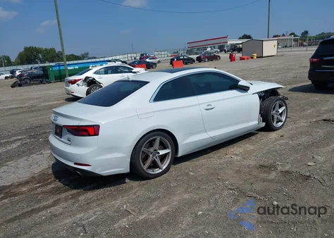 2018 Audi A5 2.0T Premium from USA, damaged, VIN WAUTNAF58JA029133